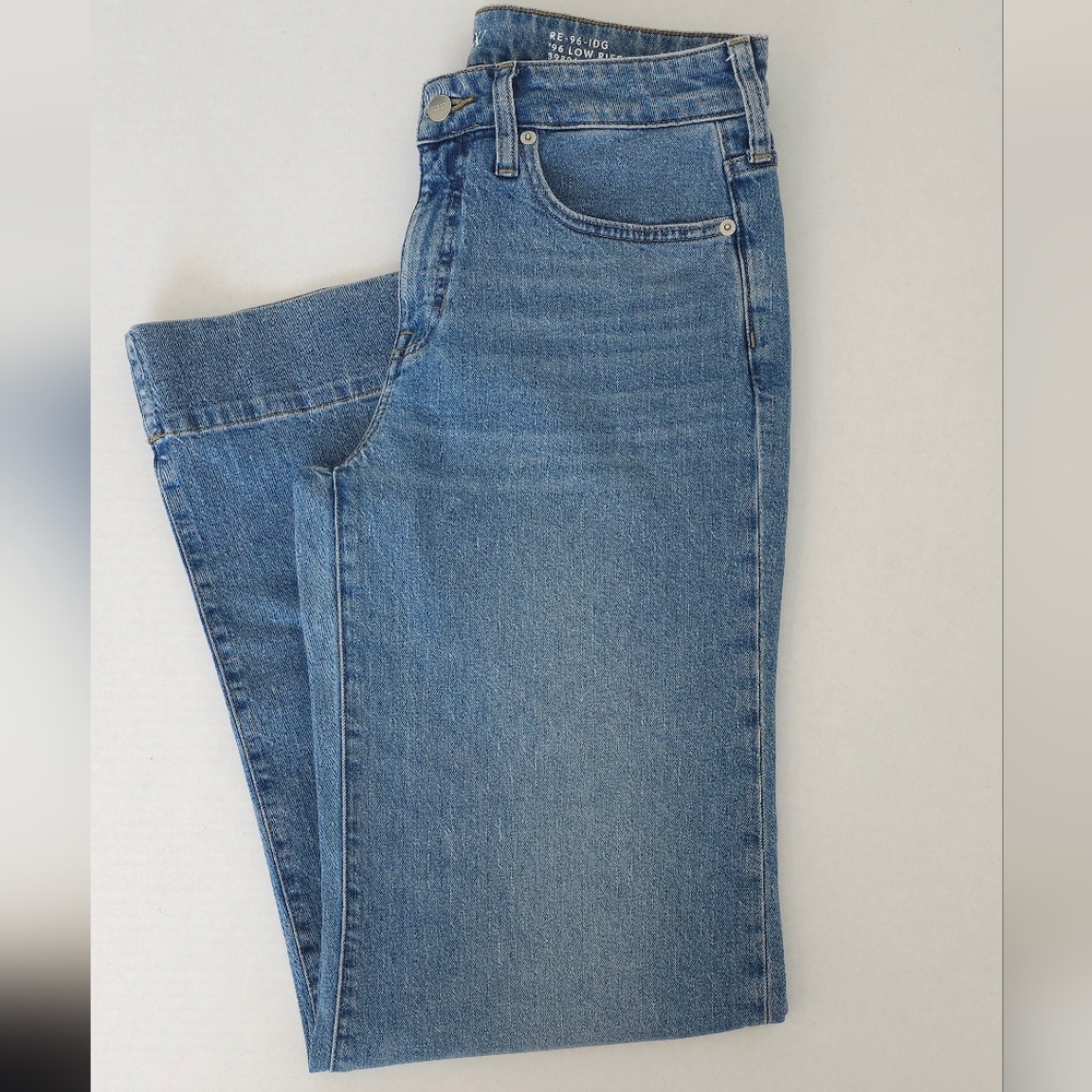 J.CREW '96 Low Rise Women's Jeans Wide Leg Size 28